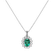 Diamond necklace with Emerald Fairy Godess2