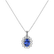 Diamond necklace with Tanzanite Fairy Godess2