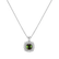 Diamond necklace with Tourmaline Majestic Glory1