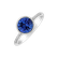 Diamond ring with Tanzanite Regal Elegance2