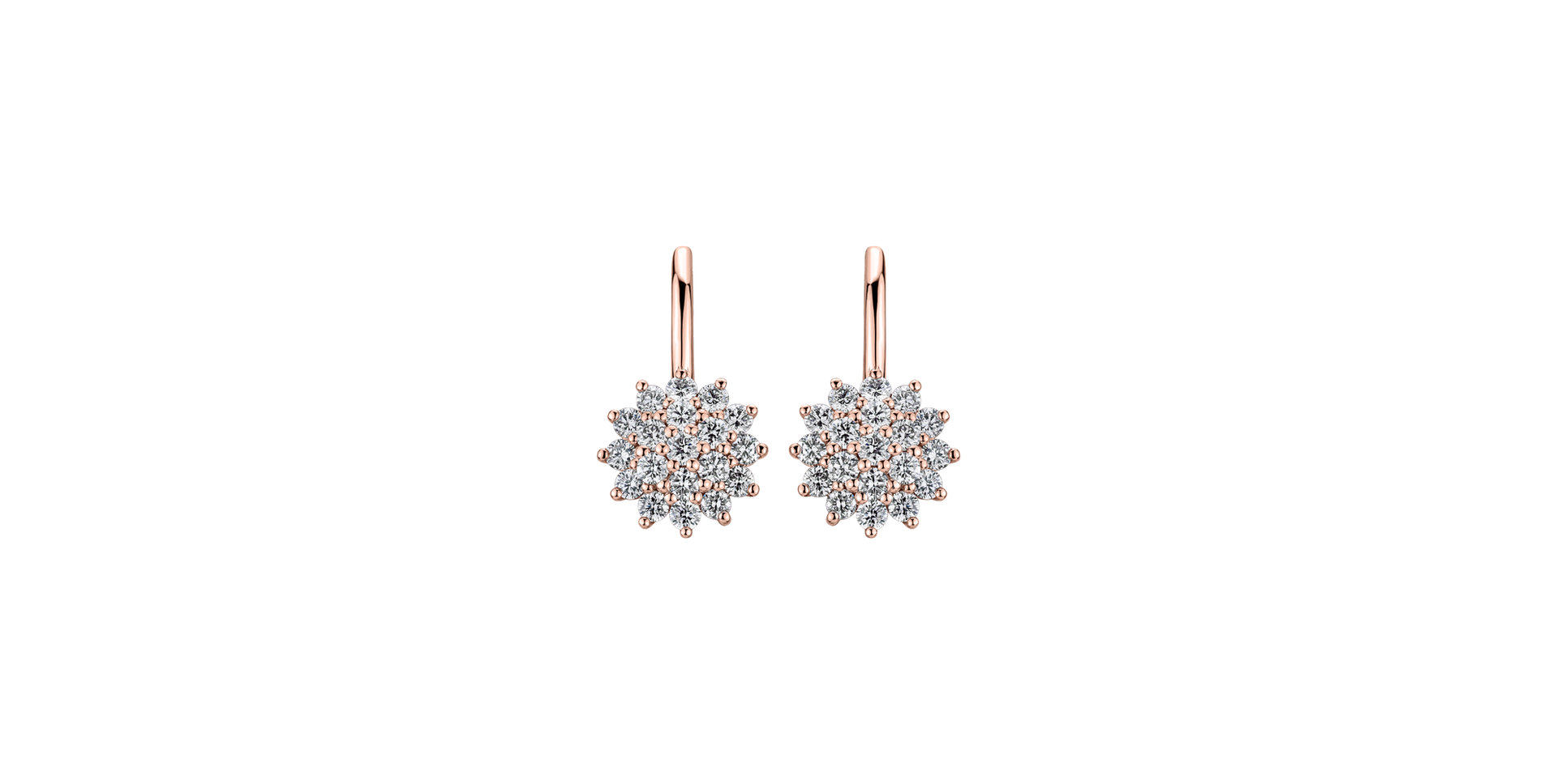 Diamond earrings Midnight Sky
