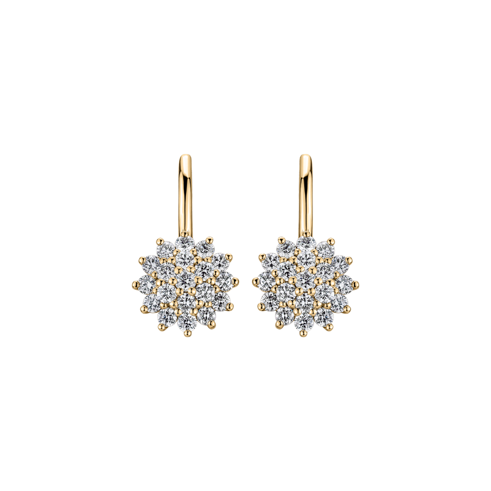Diamond earrings Midnight Sky