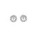 Diamond earring Hidden Circle2