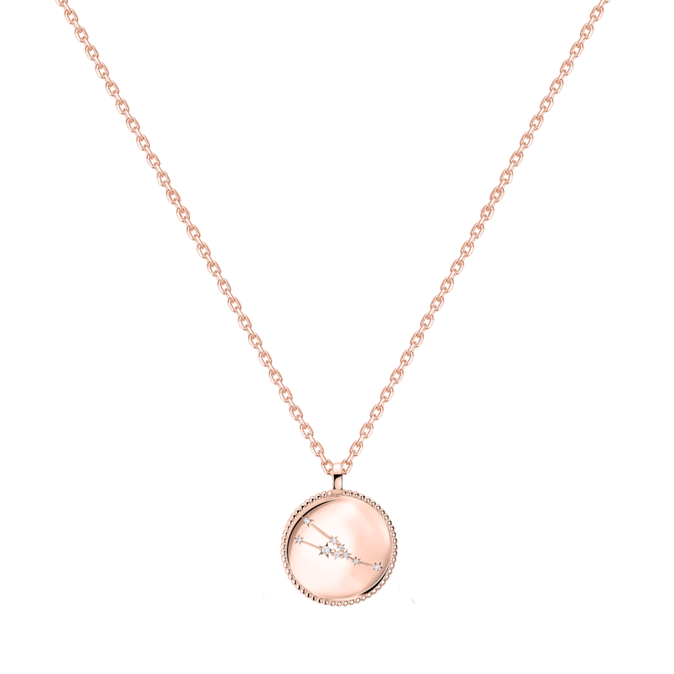 Diamond necklace Zodiac Sign Taurus