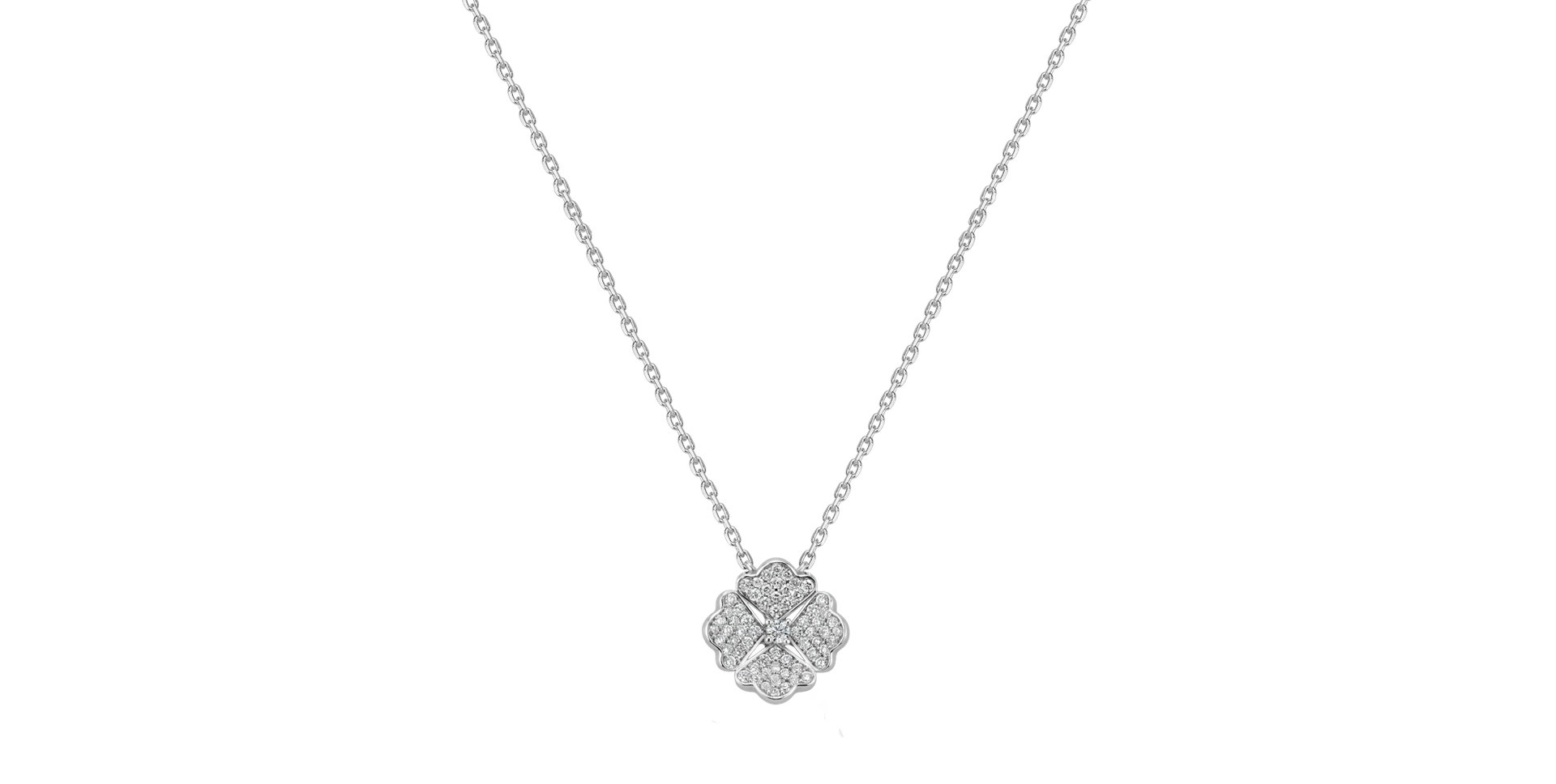 Diamond necklace Elysian Heart