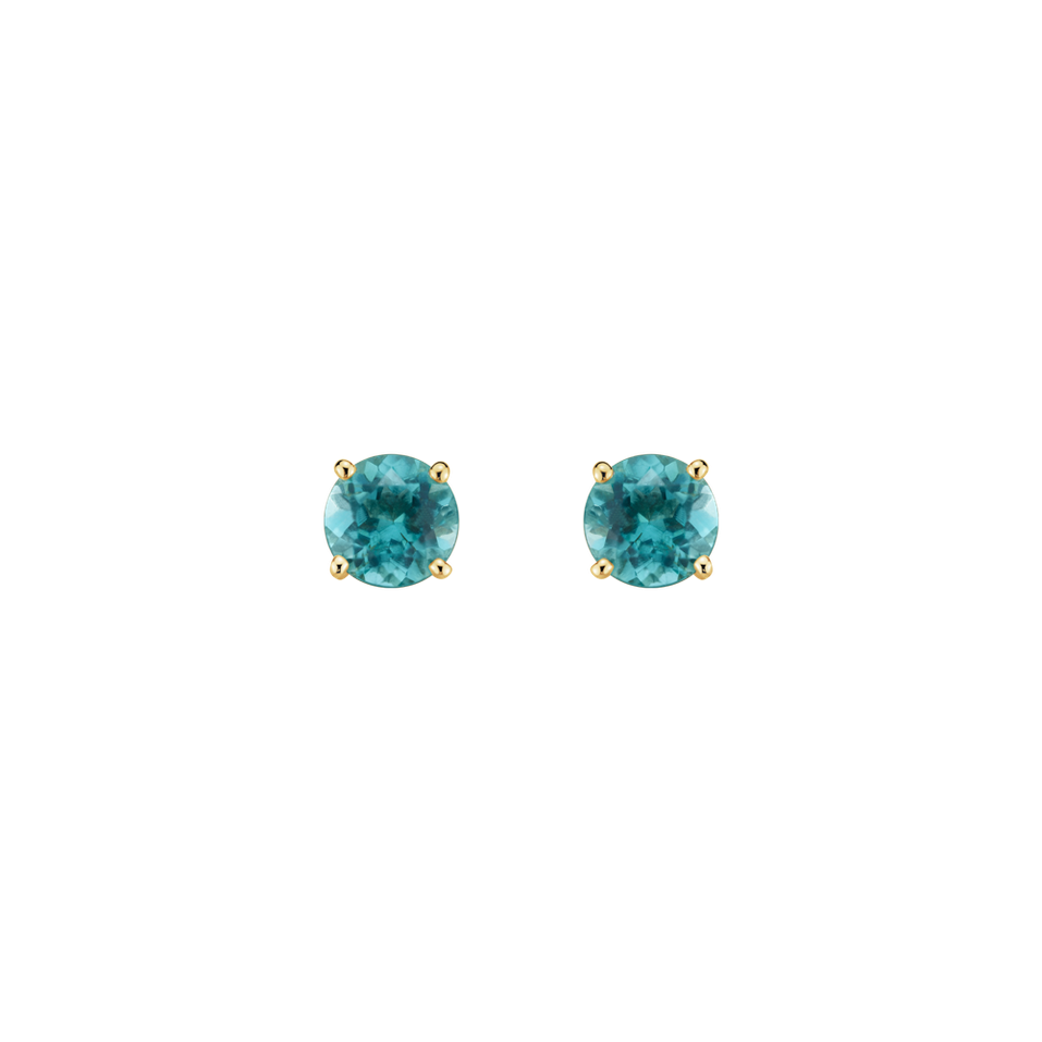Earrings with Apatite Apatite Glow