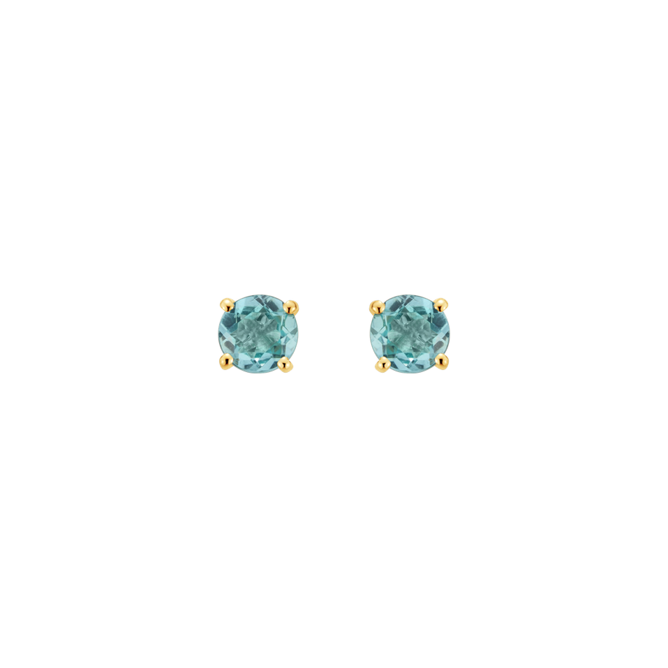 Earrings with Apatite Apatite Glow