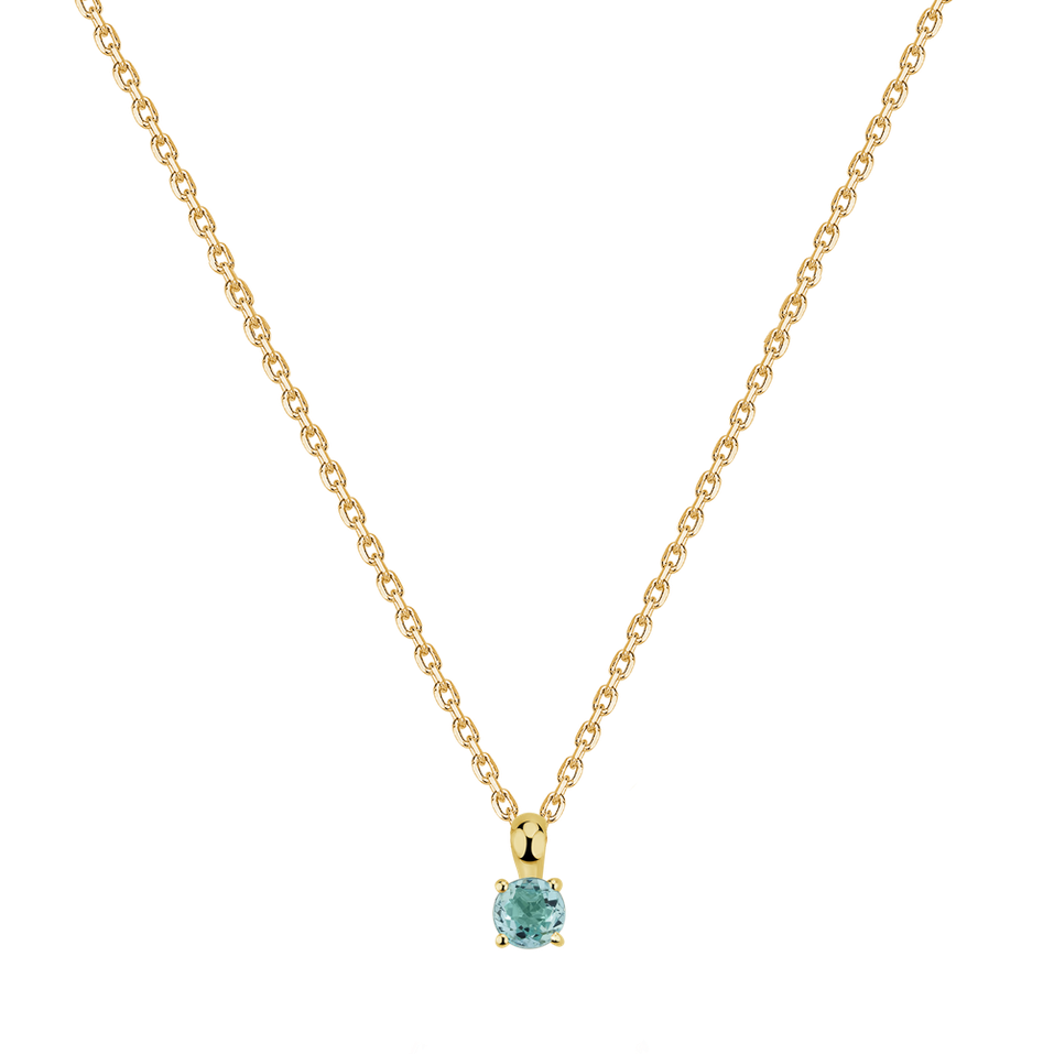 Necklace with Apatite Apatite Glow