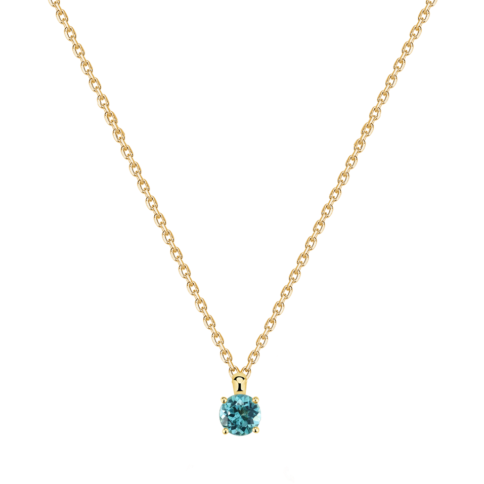 Necklace with Apatite Apatite Glow