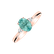 Diamond ring with Apatite Fiona2