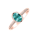 Diamond ring with Apatite Elliptical perfection2