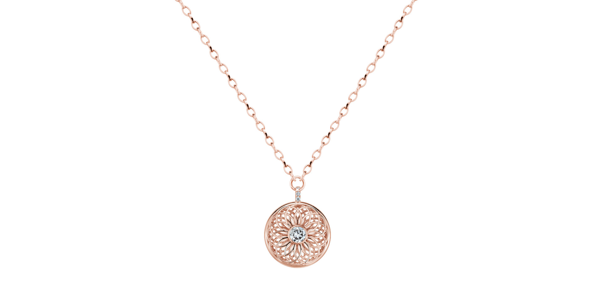 Diamond necklace Sphere of Light