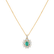 Diamond necklace with Emerald Venancio1