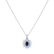 Diamond necklace with Sapphire Venancio1