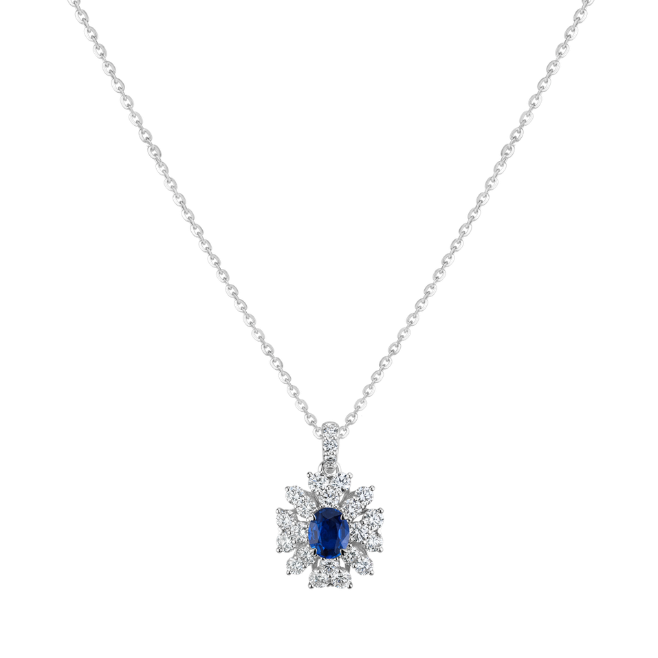 Diamond necklace with Sapphire Venancio