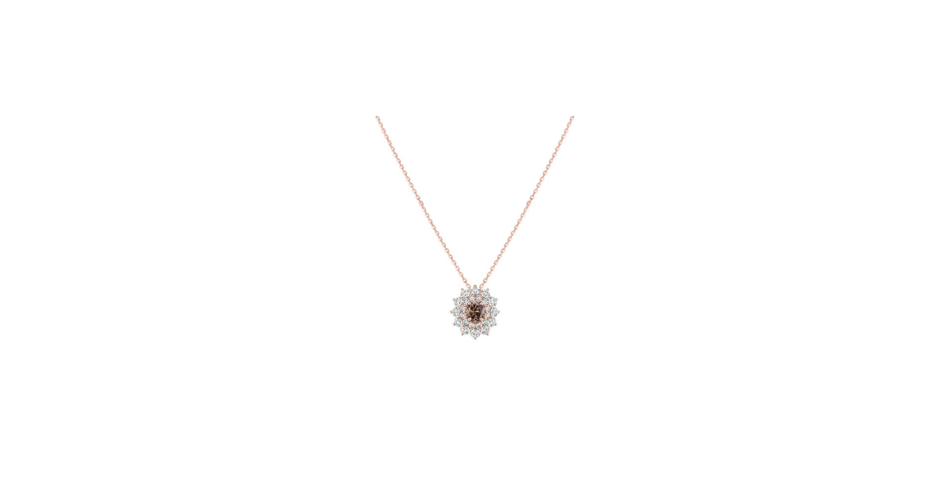Diamond necklace Queen of Brown Diamond