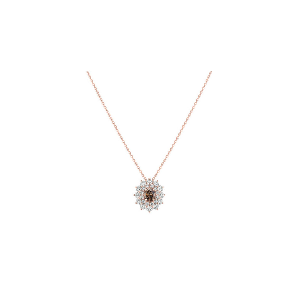 Diamond necklace Queen of Brown Diamond