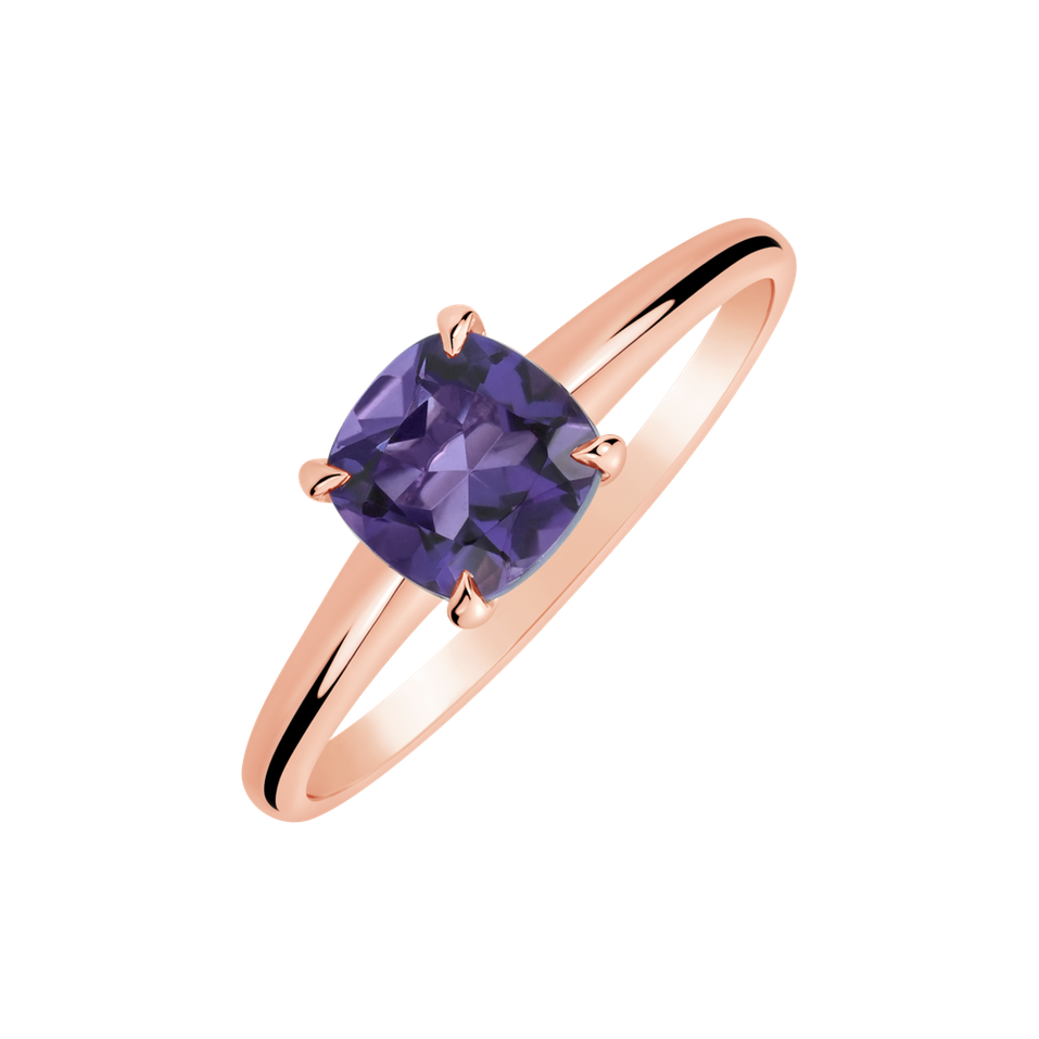 Ring with Amethyst Araminta