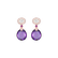Diamond earrings with Gems Zerith2