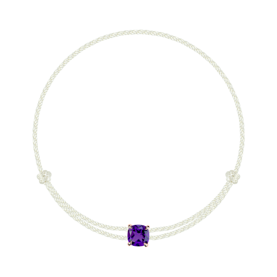 Bracelet with Amethyst Araminta