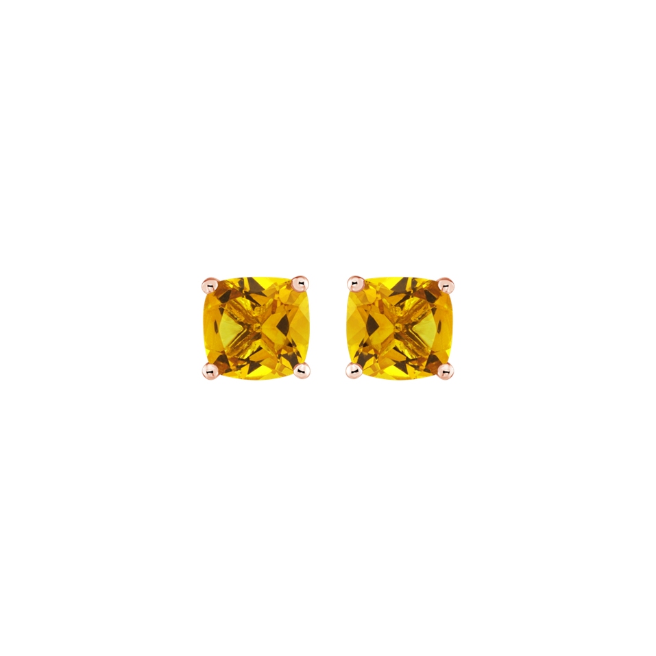 Earrings with Citrine Avery