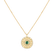 Diamond necklace with Emerald Heart of Star1