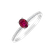 Diamond ring with Ruby Meliora1