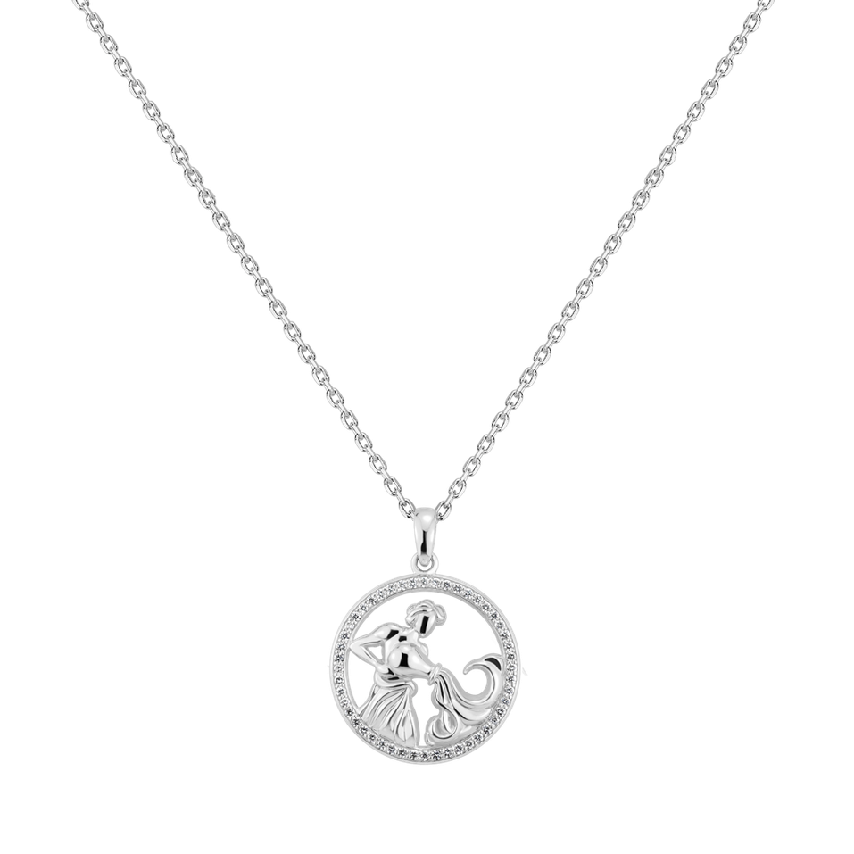Diamond necklace Starlit Zodiac Aquarius