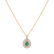 Diamond necklace with Emerald Born of Light1