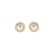 Diamond earring Hidden Circle1