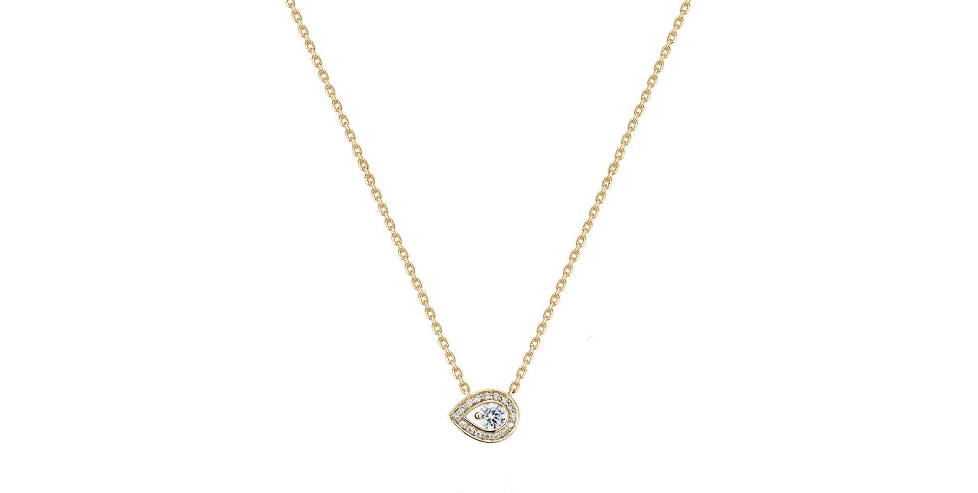 Diamond necklace Hidden Circle