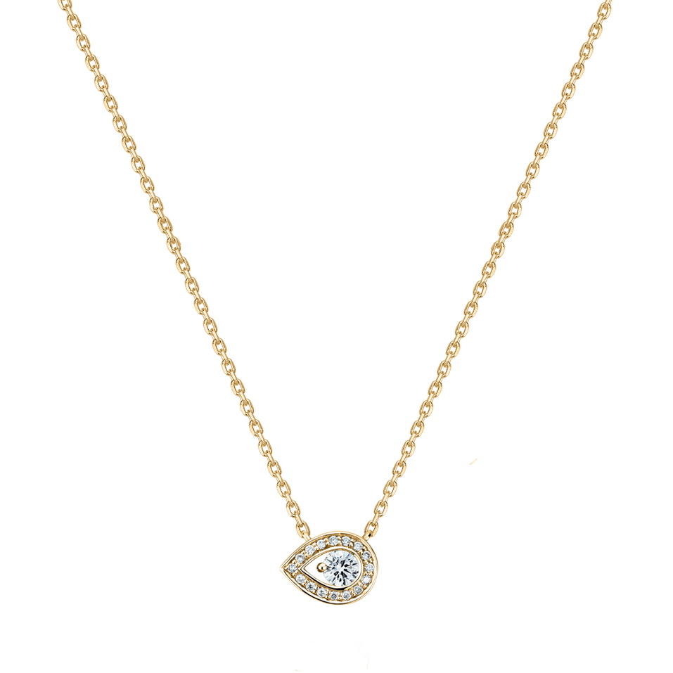 Diamond necklace Hidden Circle