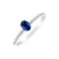 Diamond ring with Sapphire Meliora1