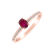 Diamond ring with Ruby Meliora1