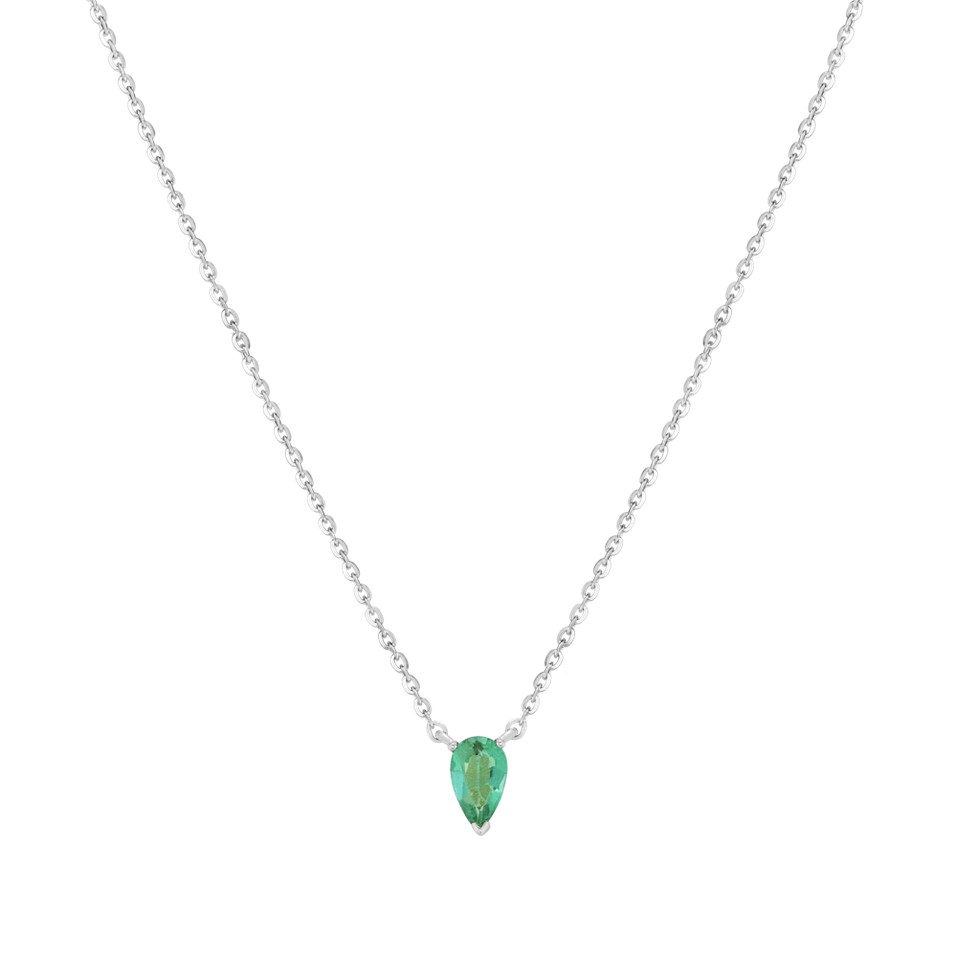 Necklace with Emerald Seriane