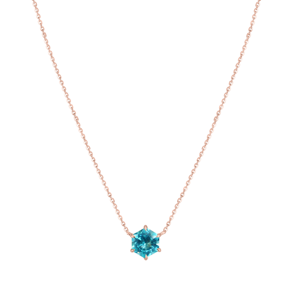 Necklace with Aptite Hidden Thunder