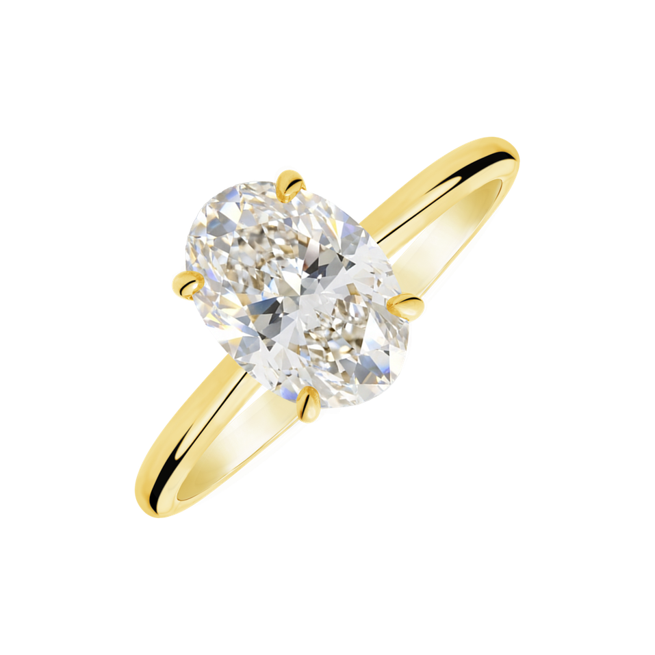 Diamond ring Ivory Gleam