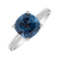Diamond ring with topaz Melody Symphony1