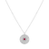 Diamond necklace with Ruby The Spiral of Life1