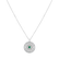 Diamond necklace with Emerald The Spiral of Life1