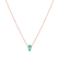 Necklace with Apatite Seriane1