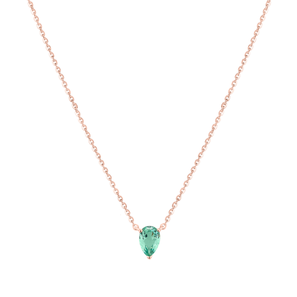 Necklace with Apatite Seriane