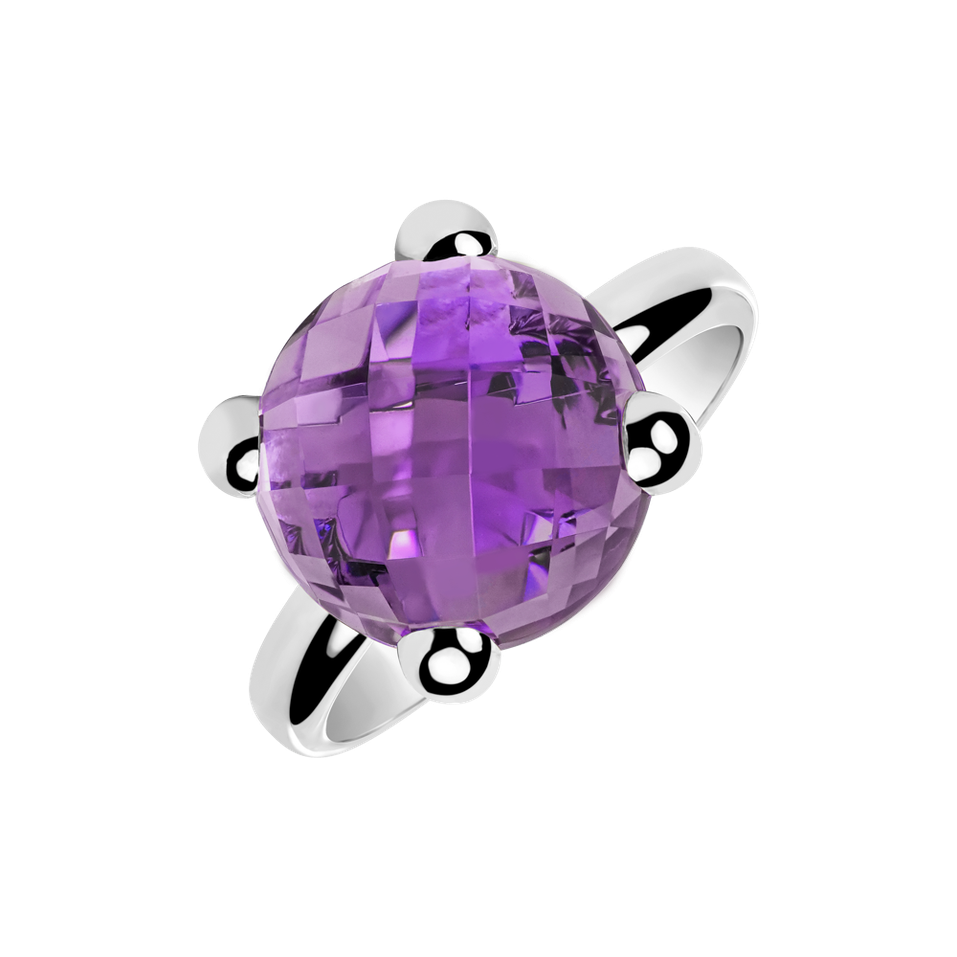 Ring with amethyst Caridad