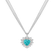 Diamond necklace with Paraiba Monarchy of Paraiba1