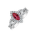 Diamond ring with Ruby Tessora2