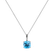 Diamond pendant with Topaz Moonlight Gem2