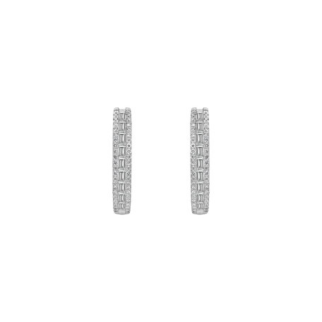 Diamond earrings Graceful Countess