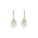 Earrings with yellow and white diamonds Sasha2