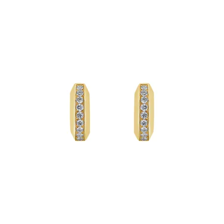 Diamond earrings The Edge Circles