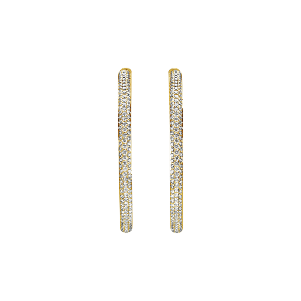 Diamond earrings Brilliant Loop